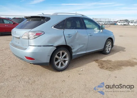 2011 Lexus Rx 350 z USA, uszkodzony, nr VIN 2T2BK1BAXBC113697